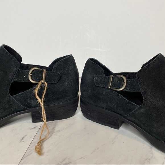 New! Born Nolina Black Bootie 6M - Picture 6 of 12